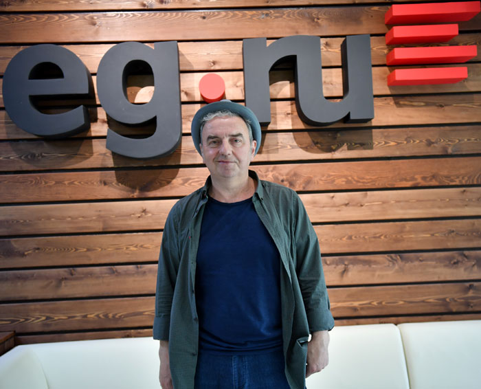 Владимир Шахрин в редакции «Экспресс газеты»