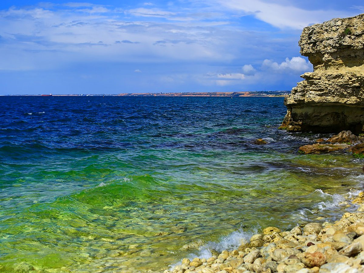 черное море в крыму на