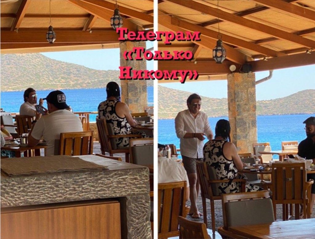 Киркоров и Малахов встретились за завтраком в одном из греческих отелей