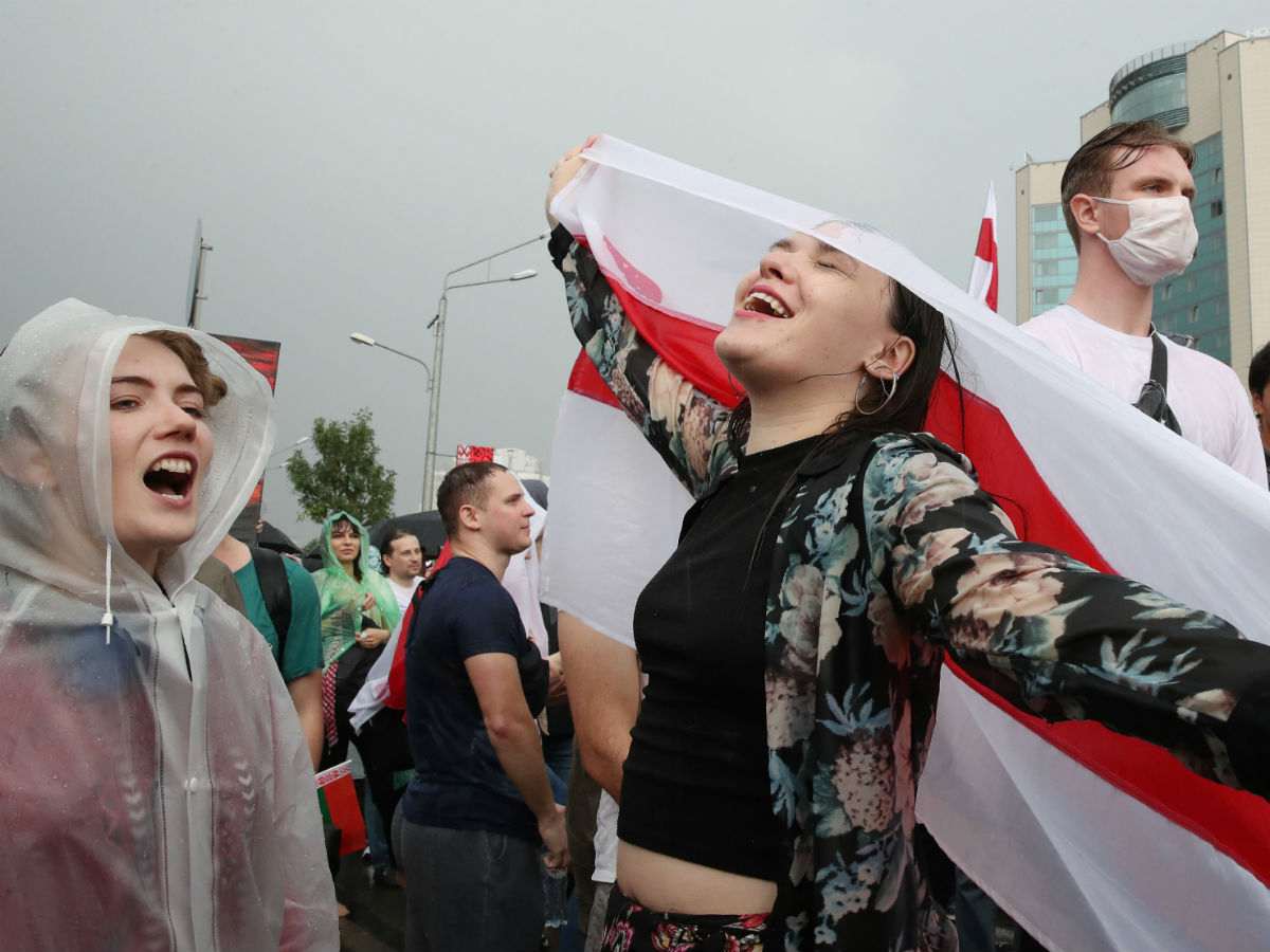 Как прошел женский марш в Минске?