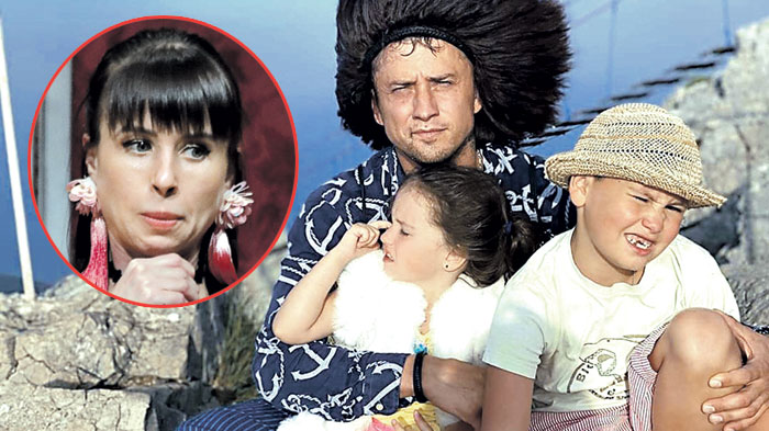 Павел Прилучный, Мирослава Карпович (в круге)