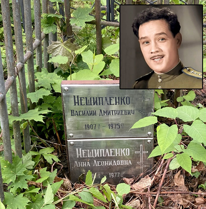 Могила Василия Нещипленко