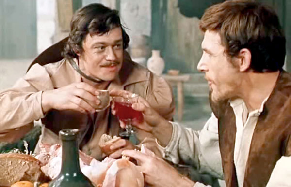 На съемках «Благочестивой Марты» Караченцов и Виторган пили не только в кадре, но и вне его