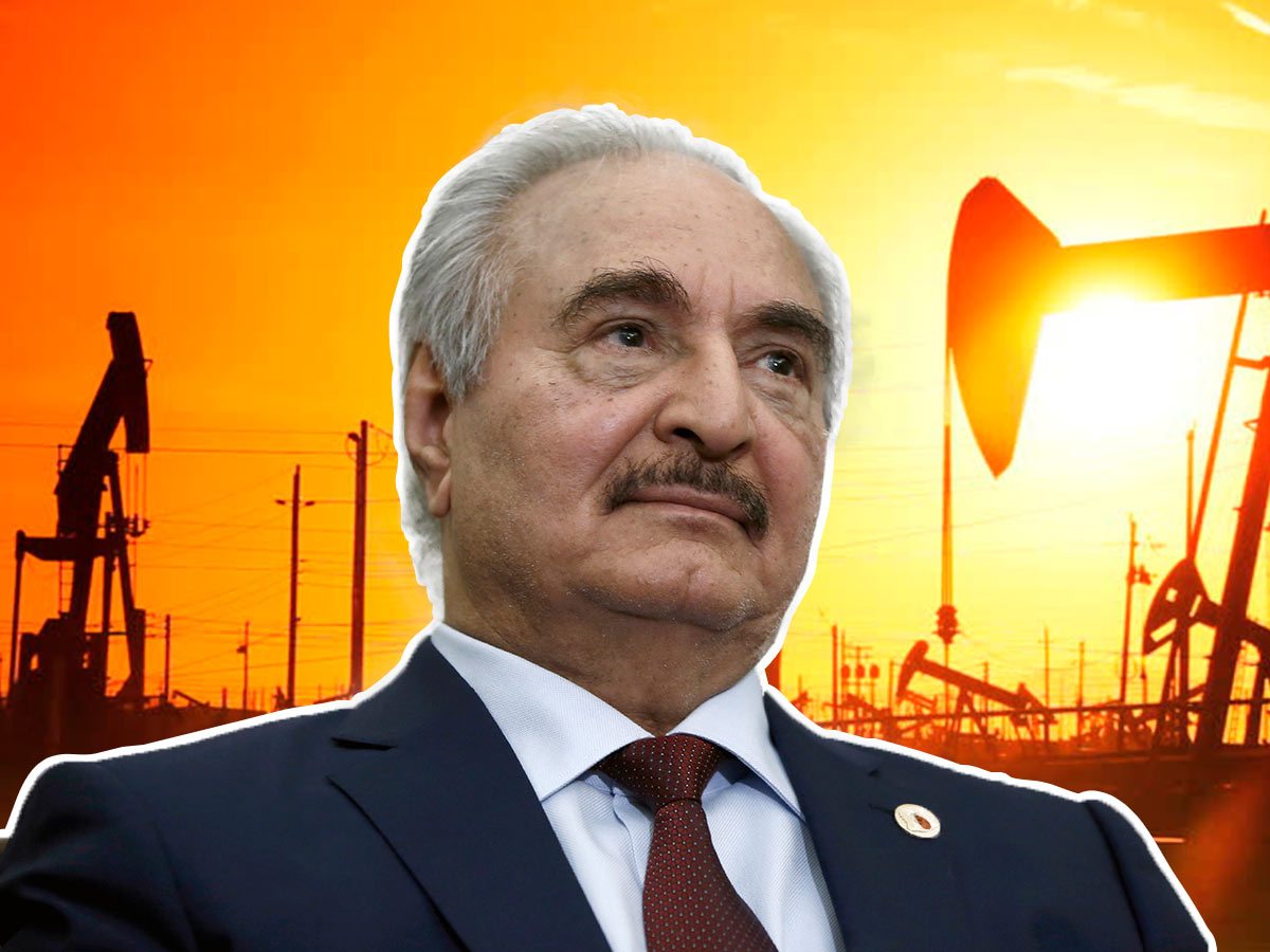 Халифа Хафтар объявил, что добыча и экспорт нефти в Ливии будут возобновлены