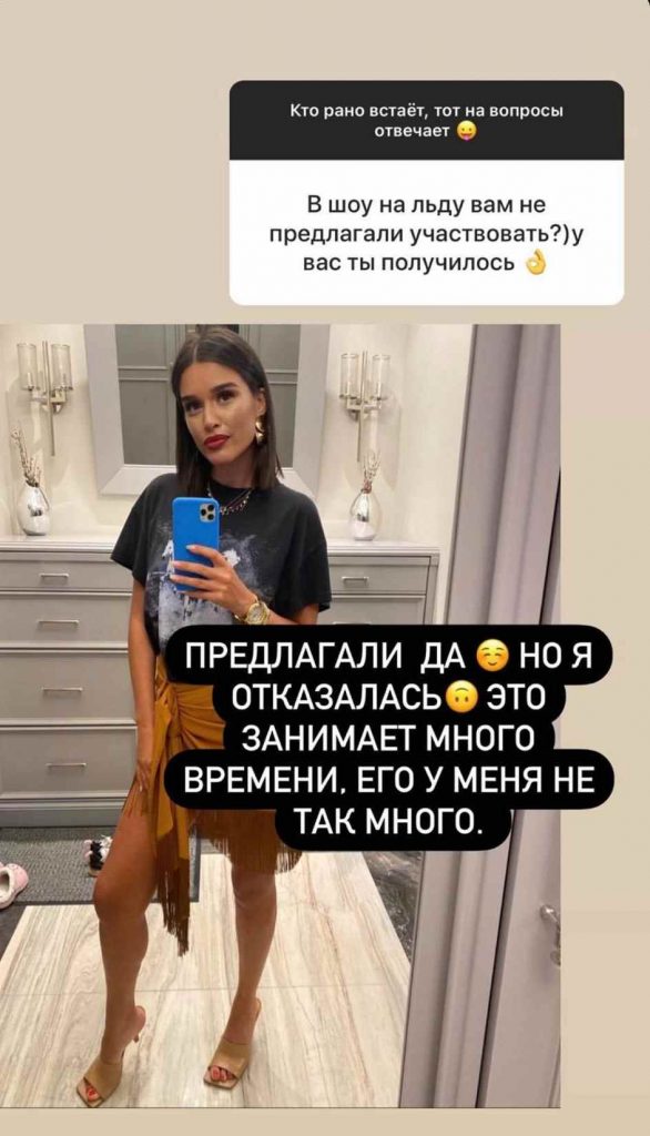 Бородина отказалась участвовать в "Ледниковом периоде"