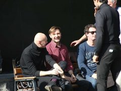 Актер Владимир Фекленко (в центре)