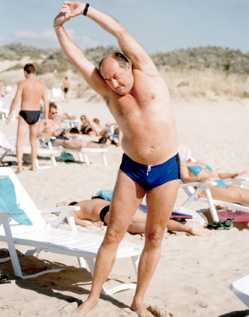 Клюев всю жизнь был очень крепким и спортивным