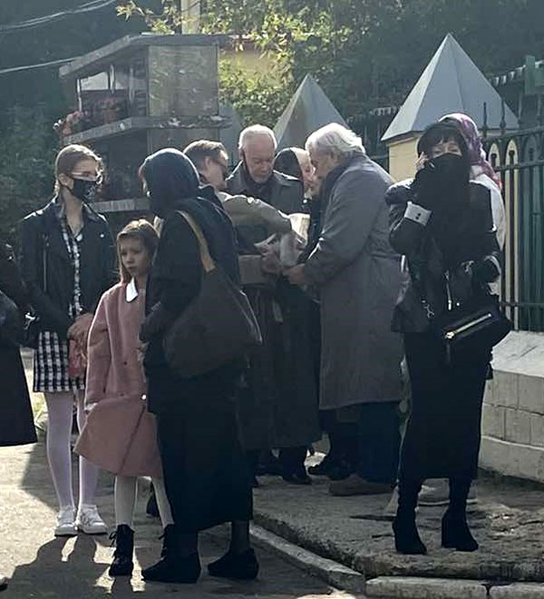 Прощание с Софией Конкиной