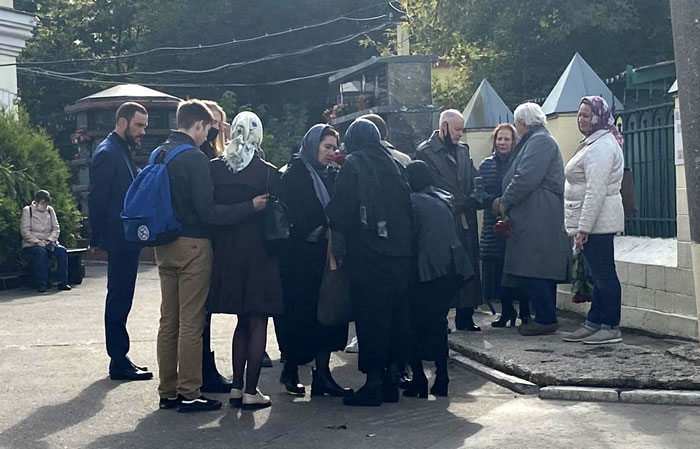 Прощание с Софией Конкиной