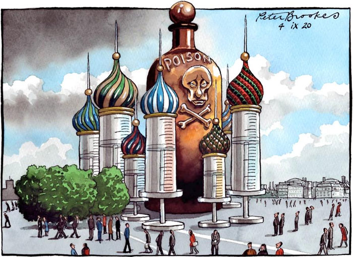 Рисунок: Peter Brookes Times cartoon/September 4 2020