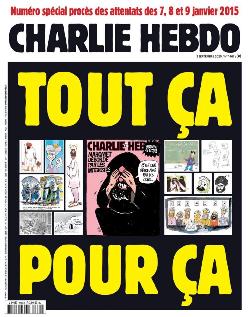 Charlie Hebdo повторил провокационную обложку