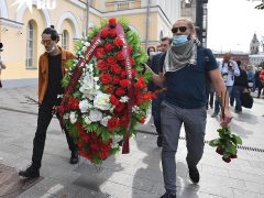 Прощание с Борисом Клюевым. Фото: «Комсомольская правда»