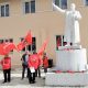 В городе Куса Челябинской области вновь открыли памятник Иосифу Сталину