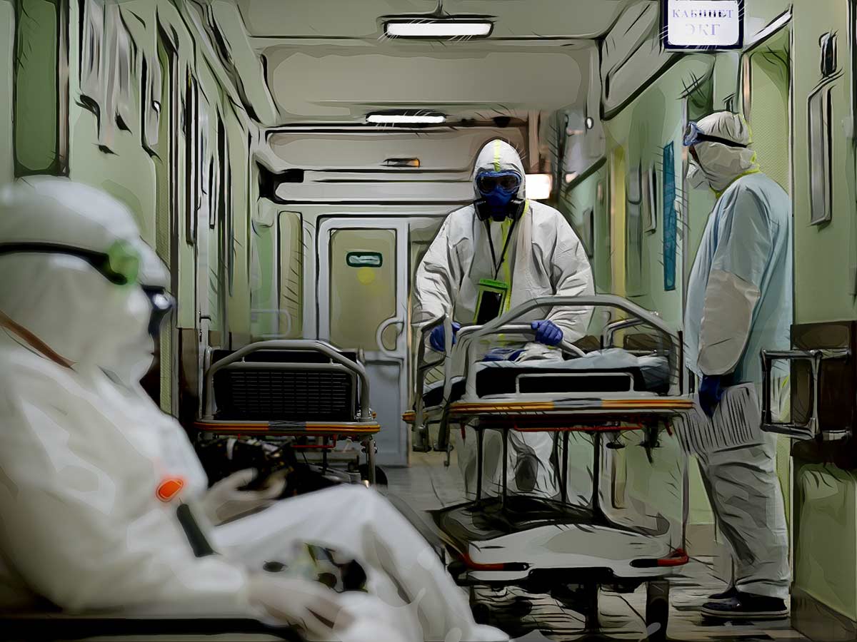 Пенсионера с Covid-19 зарезали