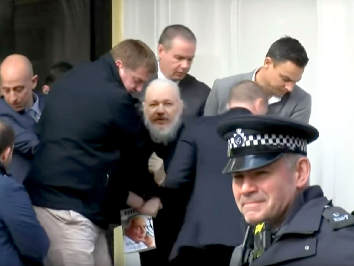 Жесткий арест главы WikiLeaks