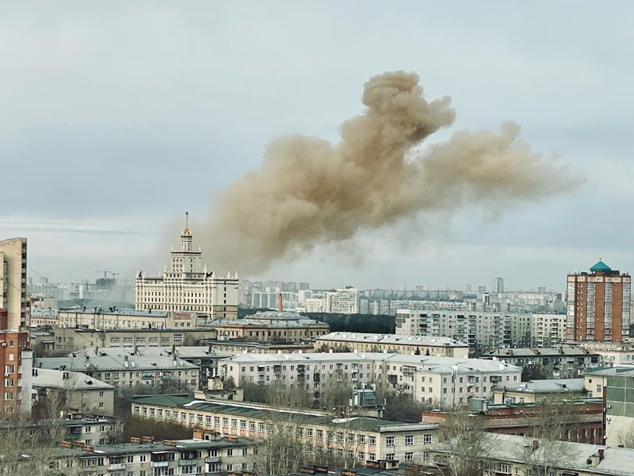 Челябинск взрыв