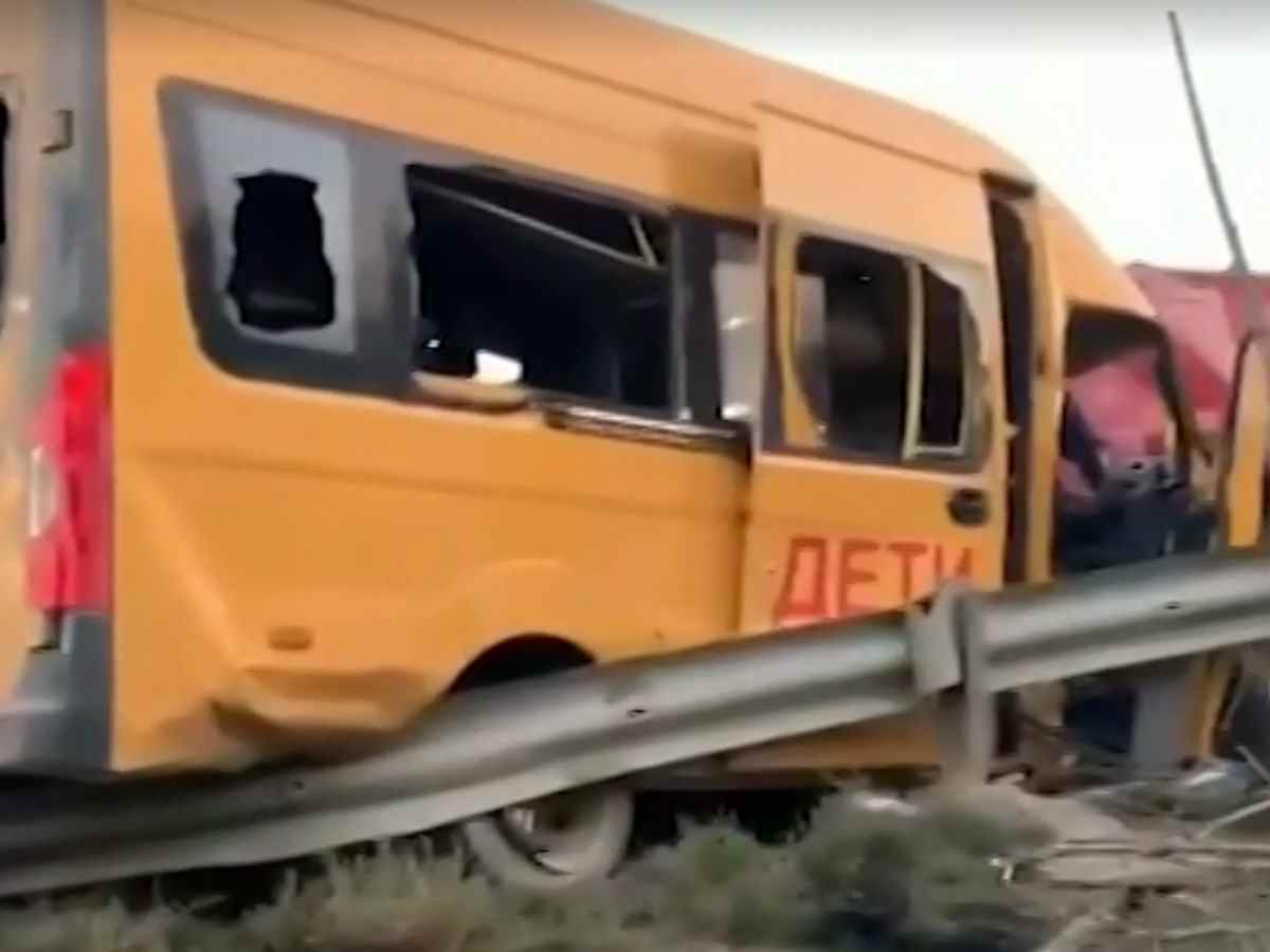 ДТП со школьным автобусом произошло в Дагестане