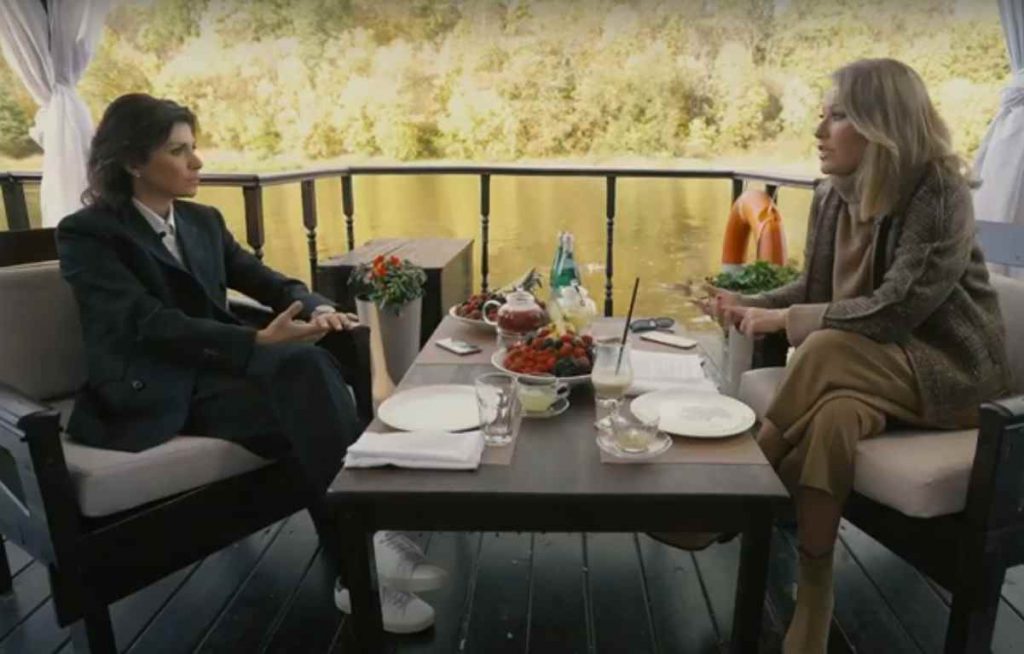 Нателла Крапивина дала интервью Ксении Собчак