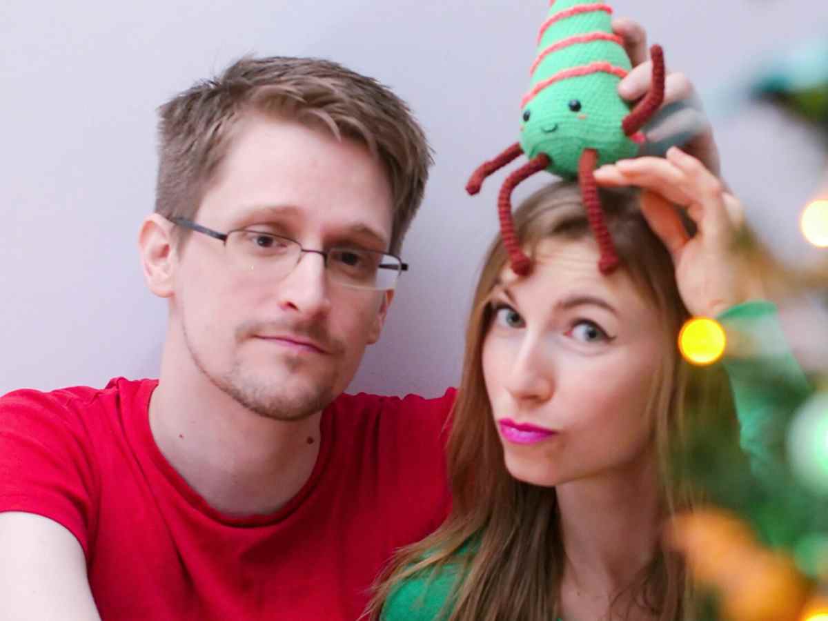 Эдвард Сноуден и Линдси Миллс ждут ребенка