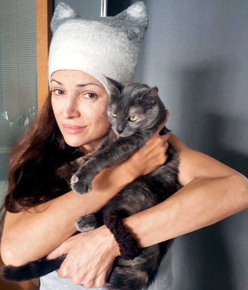 Дробязко обожает котиков