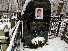 Как сегодня выглядит могила Лени Нерушенко из «Динамита»