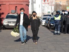 Максим Галкин* и Алла Пугачева на похоронах Михаила Жванецкого. Фото: Руслан Вороной