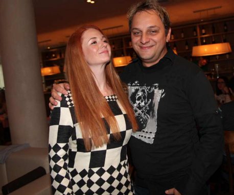 Лена Катина с мужем Сашо Кузмановичем
