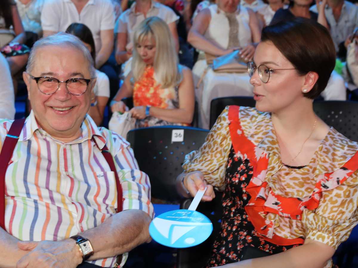 Евгений Петросян и Татьяна Брухунова