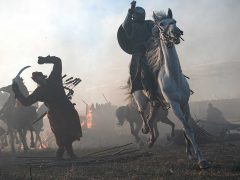 В сериале «Грозный» впервые в российском художественном кино показана битва при Молодях