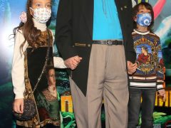 Бедрос Киркоров с внуками