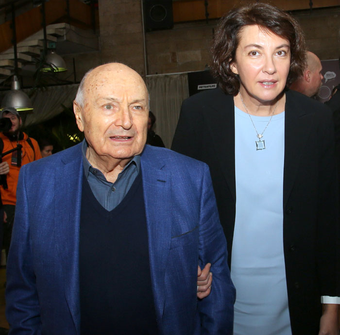 Михаил Жванецкий с женой Натальей Суровой