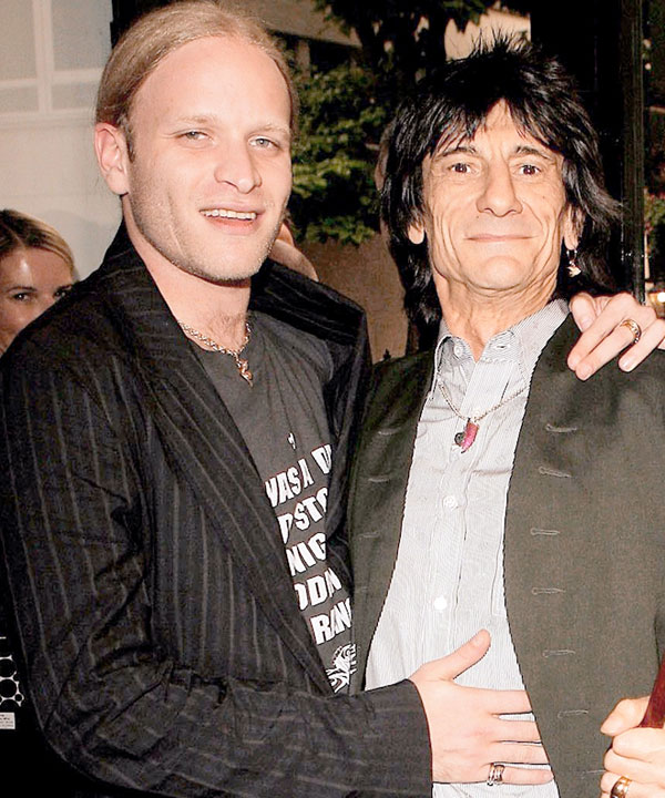 Джейми и Ронни Вуд