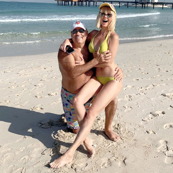 Иосиф и Лера греются под дубайским солнышком