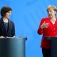 На встрече в Берлине возбужденная Майя Санду пожирала Ангелу Меркель страстными взорами