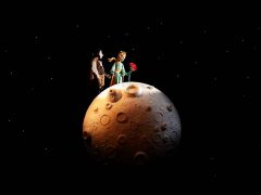 СЦЕНЫ ИЗ СПЕКТАКЛЯ «МАЛЕНЬКИЙ ПРИНЦ»