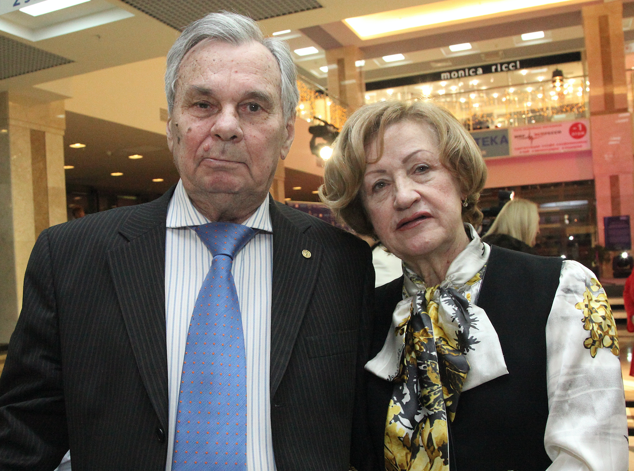 Валентин Иванов с женой