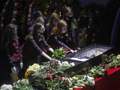 Появились фото с церемонии прощания с Романом Виктюком. Фото: Вячеслав Прокофьев/ТАСС