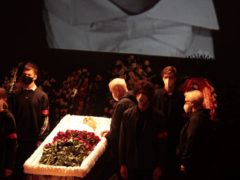 Появились фото с похорон Валентина Гафта