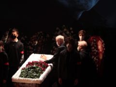 Появились фото с похорон Валентина Гафта