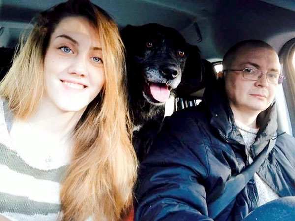 Полина с отчимом Андреем Скуловым