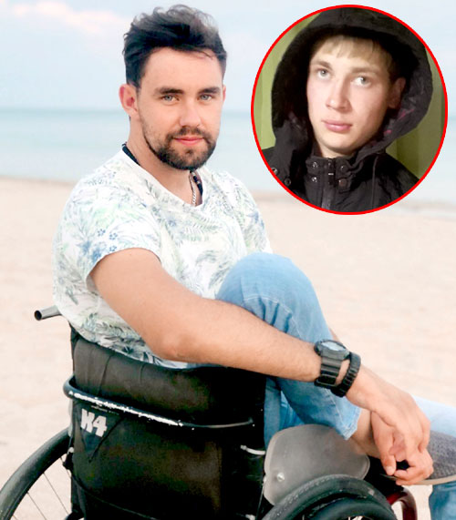 Никита и Максим (в круге)