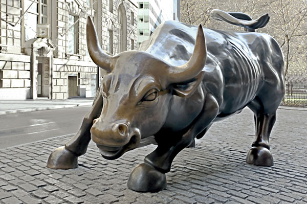 «Атакующий бык» в Нью-Йорке