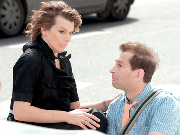 Милла Йовович и Константин Хабенкский