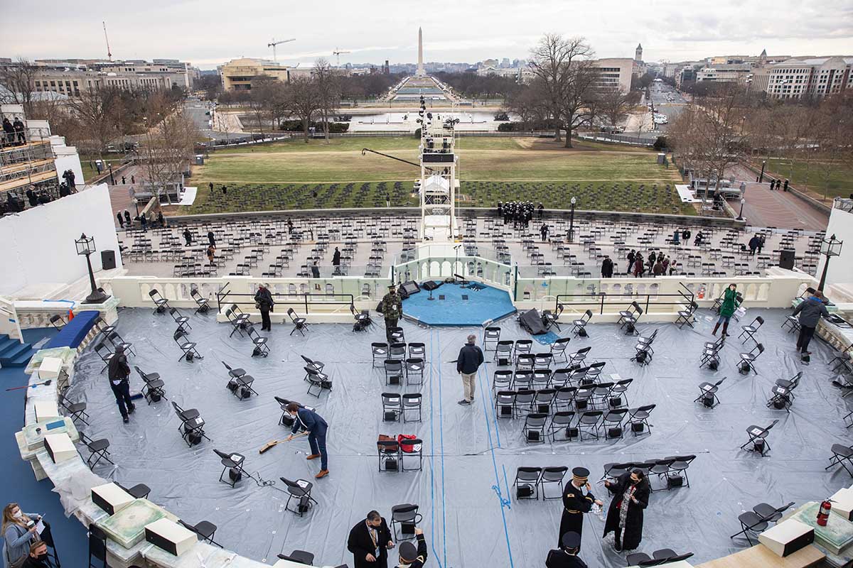 Подготовка к Инаугурации Байдена идет полным ходом