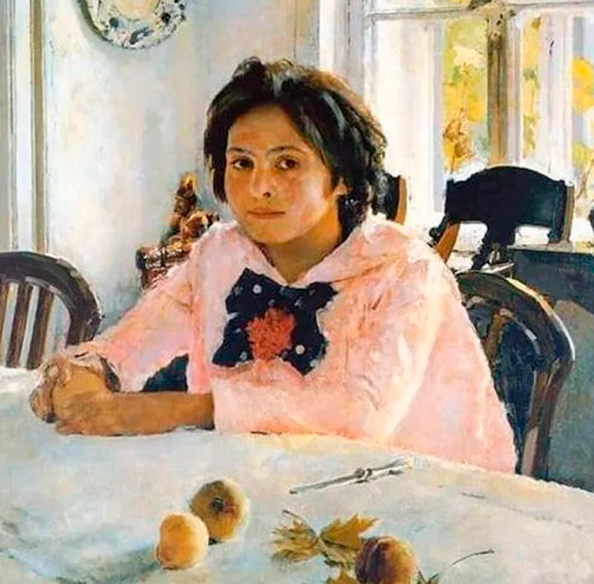 «Девочка с персиками» Валентина Серова