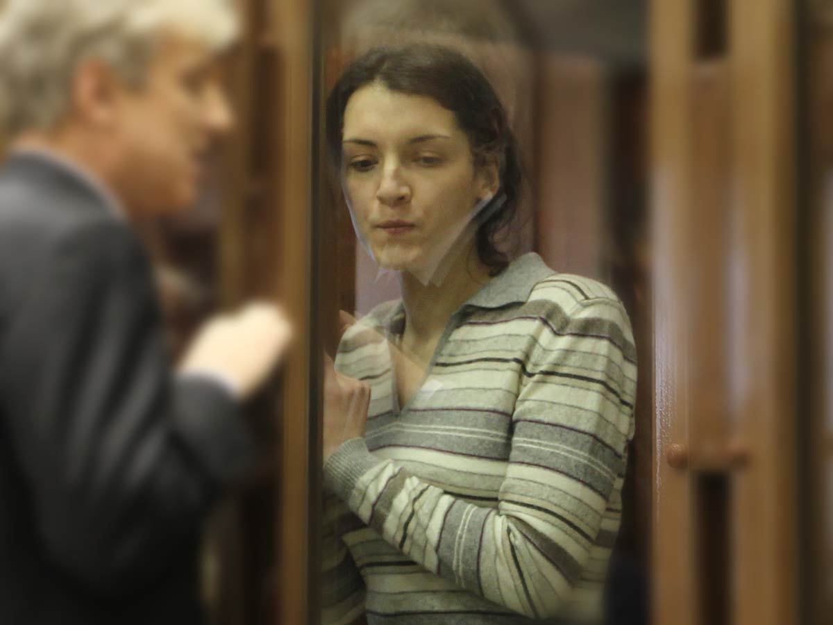Сегодня нацист Никита Тихонов и бывшая возлюбленная Евгения Хасис сидят в тюрьме