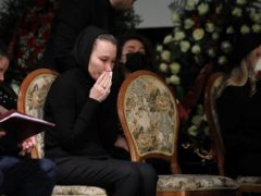 Пронзительные кадры с прощания с Борисом Грачевским