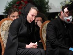 Пронзительные кадры с прощания с Борисом Грачевским