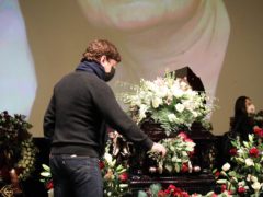 Пронзительные кадры с прощания с Борисом Грачевским