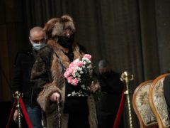 Пронзительные кадры с прощания с Борисом Грачевским